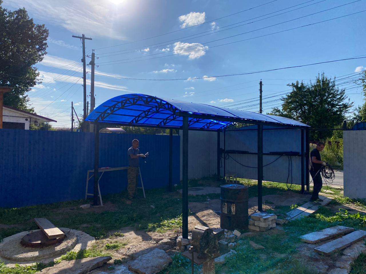 Сколько стоит беседка в едином стиле с домом и садом в Зарайске и от чего зависит бюджет